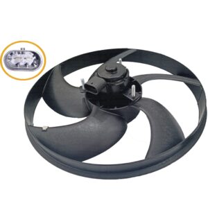 Eletroventilador 5 Pás para Peugeot 206 Sem Ar | Bauen