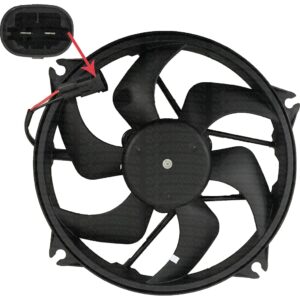Eletroventilador para Citroen C4 Pallas - Xsara Picasso & Peugeot 307 Com Ar Condicionado