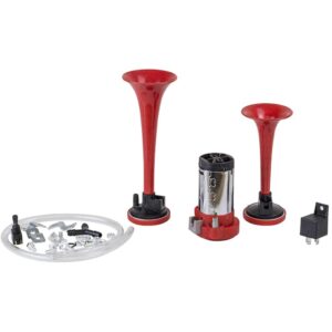 Buzina Eletropneumática com Compressor 12V | Vetor