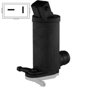 Eletrobomba do Lavador Para-brisa para Ford Fiesta - Ka | Klauss Drift