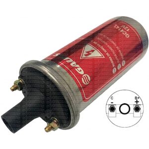 Bobina de Ignição Agrale & Alfa Romeo & Chevrolet & Fiat & Ford & Gurgel & Mercedes-Benz & Volkswagen | Gauss