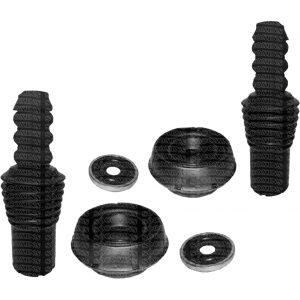 Kit Coxim Batente do Amortecedor Dianteiro Completo Renault Logan - Sandero - Captur - Duster