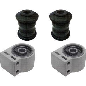 Kit 4 Buchas da Bandeja Dianteira para Chevrolet Captiva 2.4 3.0 3.6