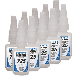 Kit com 10 Adesivos Instantâneos 725 20g  | Tekbond
