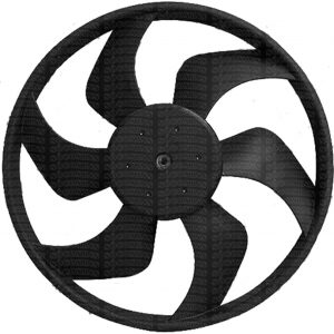 Hélice do Eletroventilador para Citroen C4 - C5 - Picasso & Peugeot 307 - 308