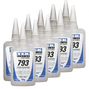 Kit com 10 Adesivos Instantâneos 793 50g | Tekbond