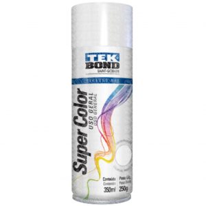 Supercolor Uso Geral 350ml Branco Brilhante  | Tekbond