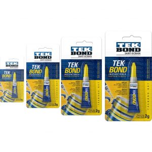 Kit de 20 Unidades de Super Cola Instantânea 2g | Tekbond