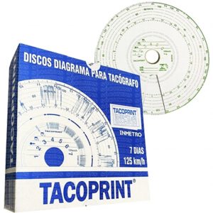 Discos Diagrama Para Tacógrafo 125km/h 70 Dias | TACOPRINT