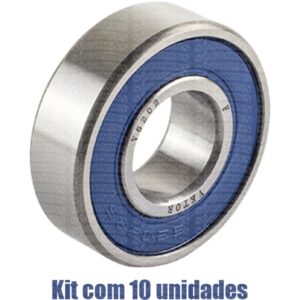 Kit com 10 Rolamentos 2RS da Alavanca de Embreagem para Scania LS75 - LS76 - L101 - LT 111 - B75 - B76 - B111 - B110 15x35x11 | Vetor