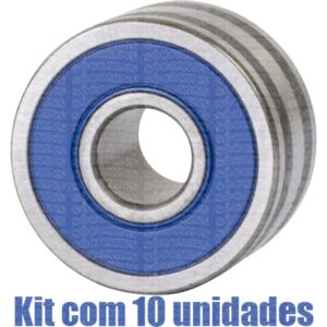 Kit com 10 Rolamentos 2RS do Alternador para Honda Civic - Mitsubishi Universal 8x23x14 | Vetor