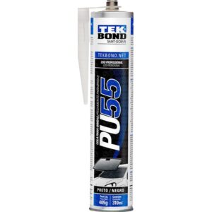 Adesivo Automotivo Cola Para-Brisas PU55 Preto 310ml / 405g | Tekbond