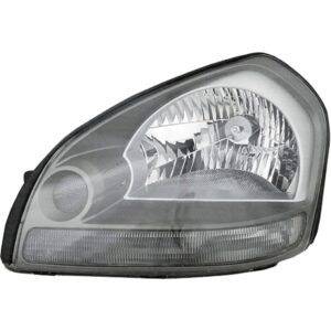 Farol Principal Lado Esquerdo Cristal para Hyundai Tucson