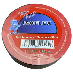 Fita Isolante de Tecido Com Cola 20 Metros
