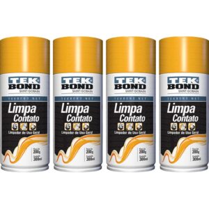 Tekspray Limpa Contato 300ml 4 Unidades | Tekbond