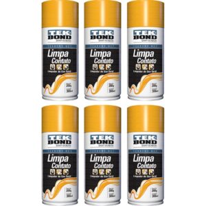 Tekspray Limpa Contato 300ml 6 Unidades | Tekbond