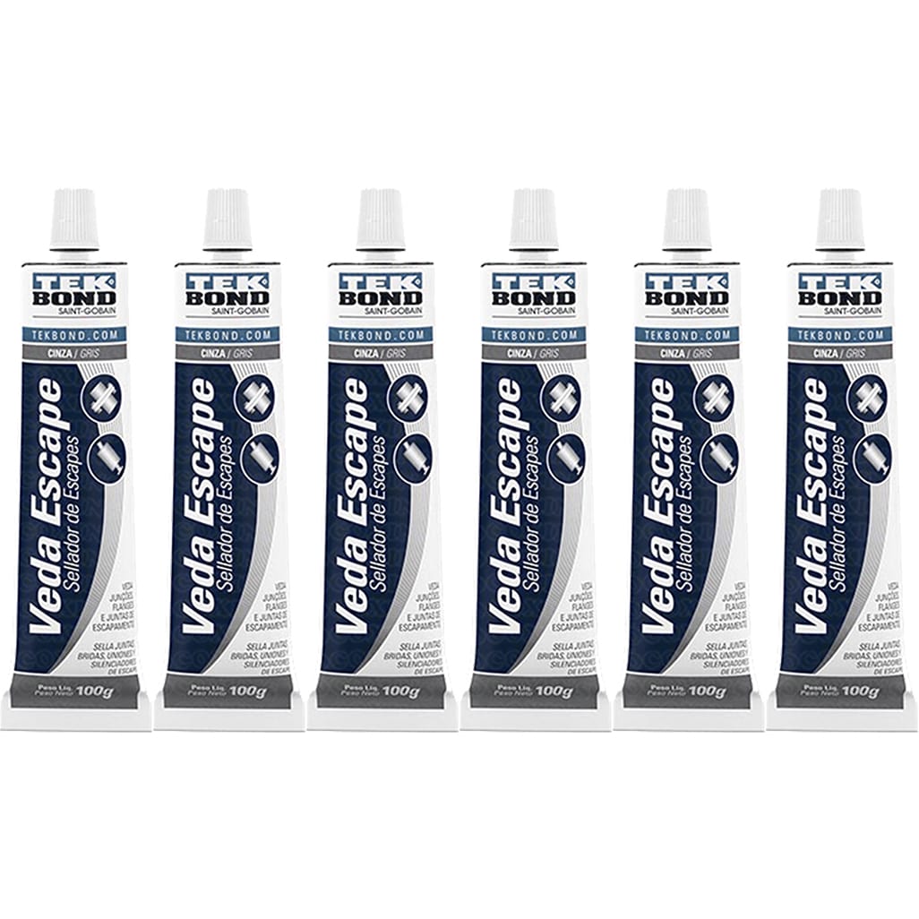 Vedante para Escapamento 6 Unidades 100g | Tekbond