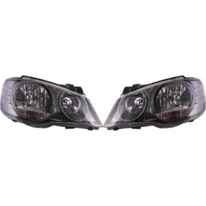 Par de Farol Principal Ambos os Lados Cromomix para Volkswagen Golf