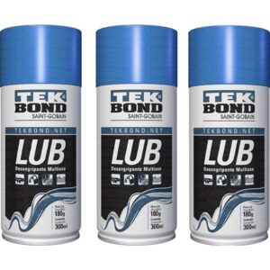 Tekspray Desengripante 300ml 3 Unidades | Tekbond