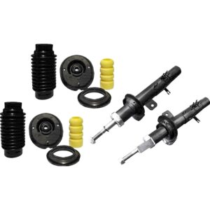 Kit Coxim Batente + Amortecedor Dianteiro Completo para Citroen C3