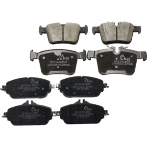 Kit de Pastilhas de Freio Dianteira e Traseira para Mercedes-Benz C180 | Blue Friction