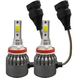 Par de Lâmpada Ultra Led H8 6000K | Tay Tech