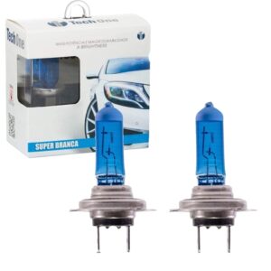 Par De Lâmpadas H7 Super Branca Efeito Xenon 8500k | Tech One