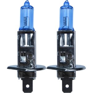 Par de Lâmpada Halógena Farol Azul H1 70W 24V | Gauss
