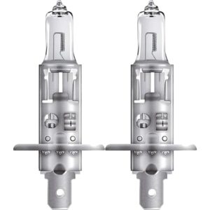 Par de Lâmpada Halógena Incolor para Farol P14.5s 55W 12V | Gauss