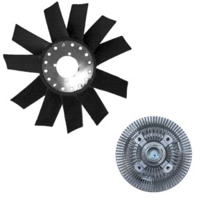 Kit Hélice Eletroventilador & Polia Viscosa para Ford Ranger - F1000 Motor Maxion