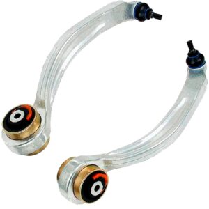 Par de Braços Inferior Curvo Lado Direito e Esquerdo para Audi A4 – A6 – A8 – S4 & Volkswagen Passat