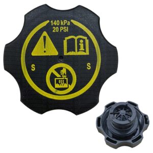 Tampa Reservatório de Água do Radiador para Chevrolet Cobalt - Cruze - Onix - Prisma  - S10 - Sonic - Spin - Tracker - Trailblazer 