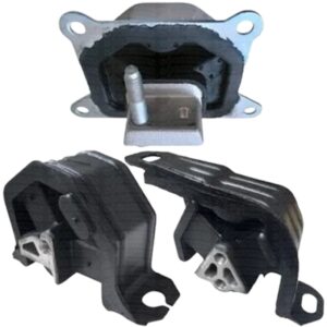 Kit 3 Coxim do Motor e Câmbio para Chevrolet Agile - Celta - Corsa - Montana - Prisma - Tigra