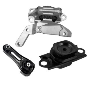 Kit 3 Coxins Motor e Câmbio Lado Direito e Esquerdo para Nissan Kicks 1.6