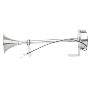 Buzina Eletrica Corneta Inox para Automoveis em geral e Maritima Barcos - Lanchas - Iates