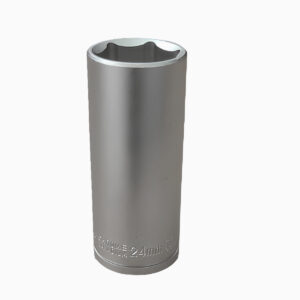 Soquete Sextavado Aço 24mm Encaixe 1/2 - Transbike Force