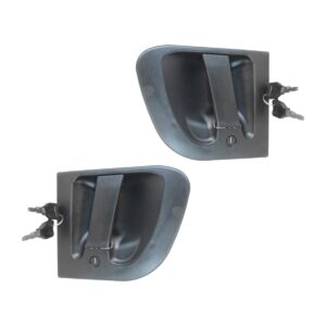 Kit Maçaneta Porta Externa C/Chave Dianteira Lado Direito e Lado Esquerdo para Volvo VM 210 – 240 – 260 – 270 – 310 – 330