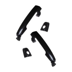 Kit Maçaneta Porta Externa Dianteira Lado Direito e Lado Esquerdo C/Furo para Toyota Hilux GII