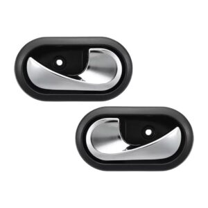 Kit Maçaneta Porta Interna Lado Direito e Lado Esquerdo para Renault Oroch