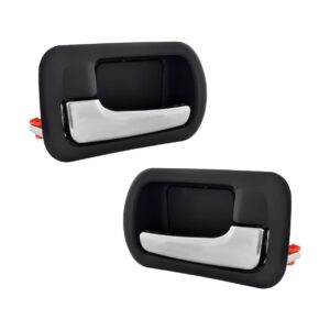 Kit Maçaneta Porta Interna Lado Esquerdo e Lado Direito Traseiro para Honda Civic