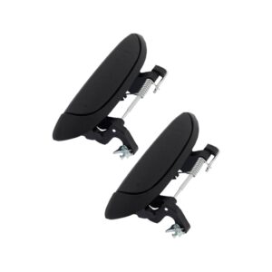 Kit Maçaneta de Porta Externa Lado Direito e Esquerdo Traseira e Dianteira para Renault Clio - Logan - Megane - Scenic