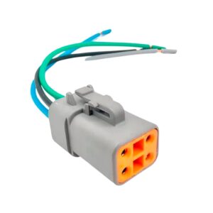 Chicote Conector para Volkswagen 19-320 - 19-330 - 19-360 - 19-390 - 25-320 & Ford 816 - 1319 -1519 - 2423 - 2429 - 1933 - 3133 & Motores Cummins ISCL - ISL - QSB & Deustsch Caminhão - Ônibus - Agrícola 