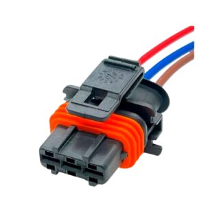 Chicote Plug Conector Bobina Ignição para Fiat Uno -  Palio - Fiorino - Siena - Brava- Marea - Doblô - Strada - Punto - Mobi - Linea - Idea  & Chevrolet Astra - Corsa -  Vectra - Zafira - Blazer - S10 & Mitsubishi TR4